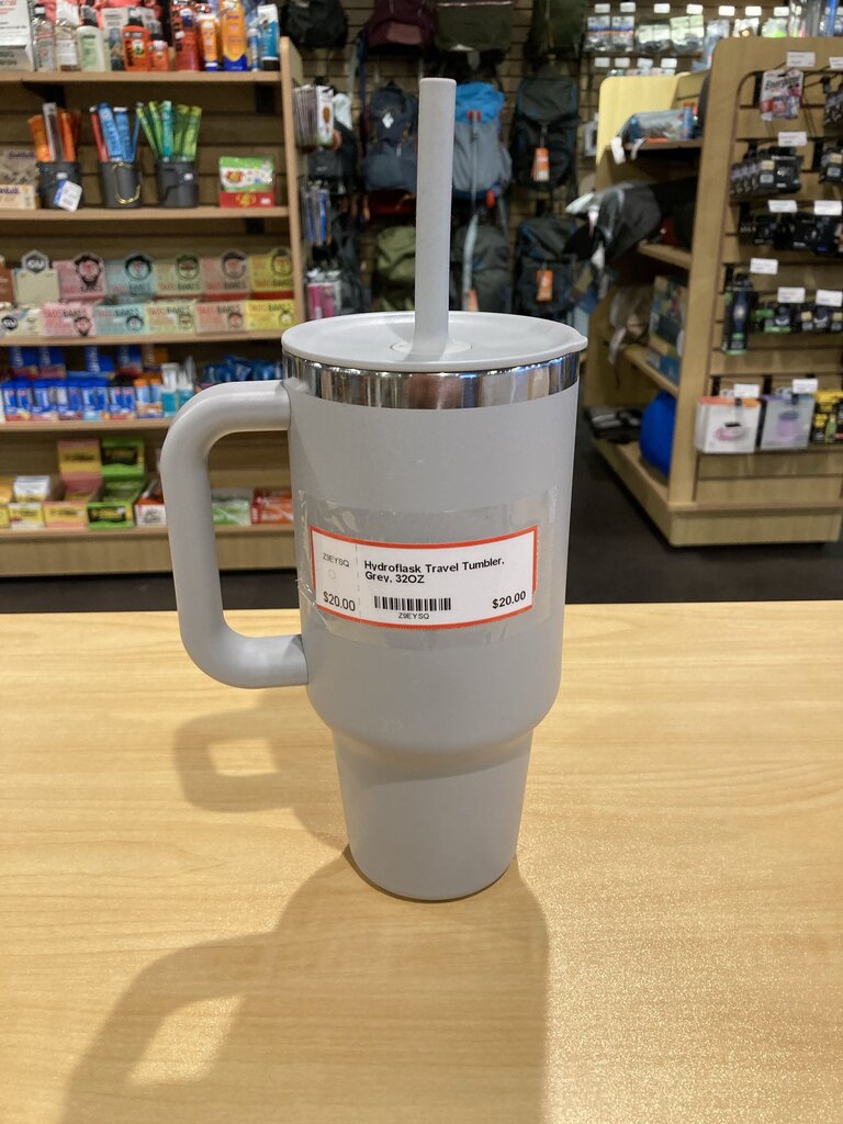 Hydroflask Travel Tumbler, Grey, 32OZ