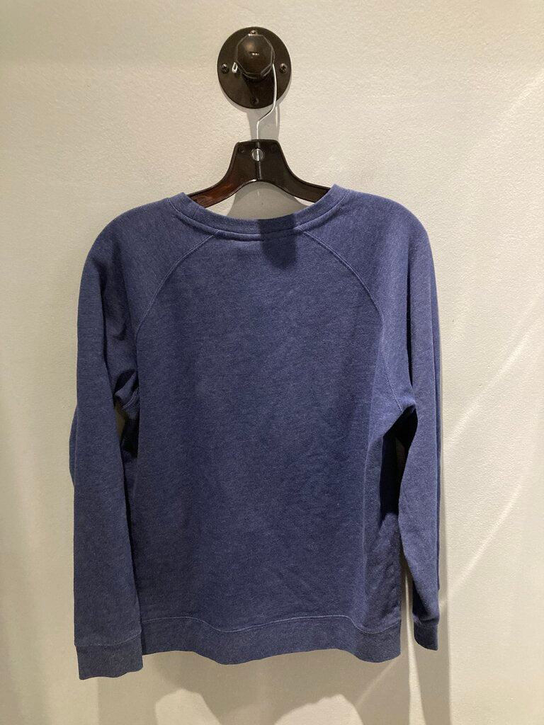 Marmot Crew Neck Sweatshirt, Navy/Logo, Men's M