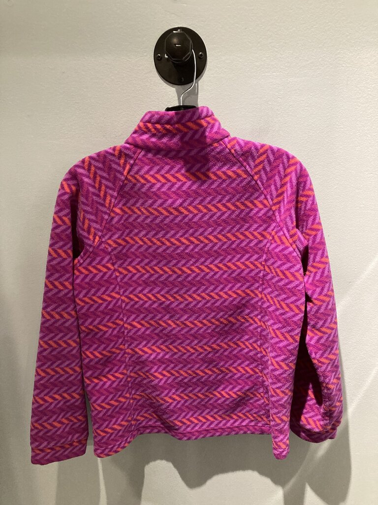 Columbia Full Zip Fleece, Pink, Kid's XL