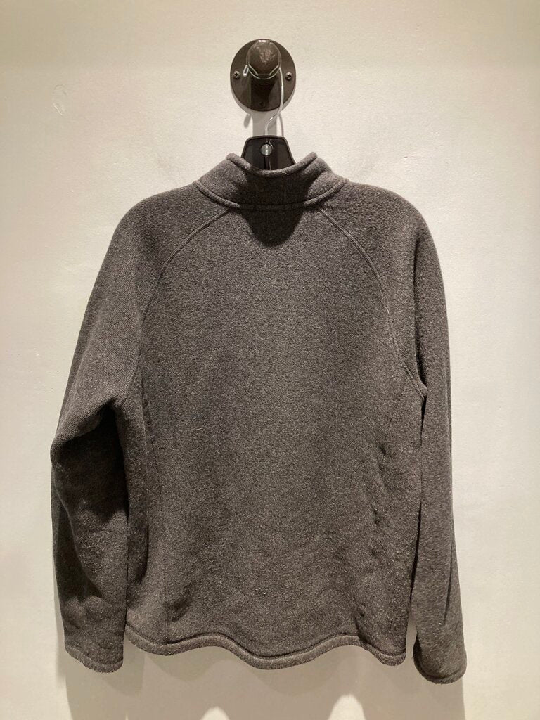 Smartwool Full Zip Fleece Jacket, Grey, Men's L