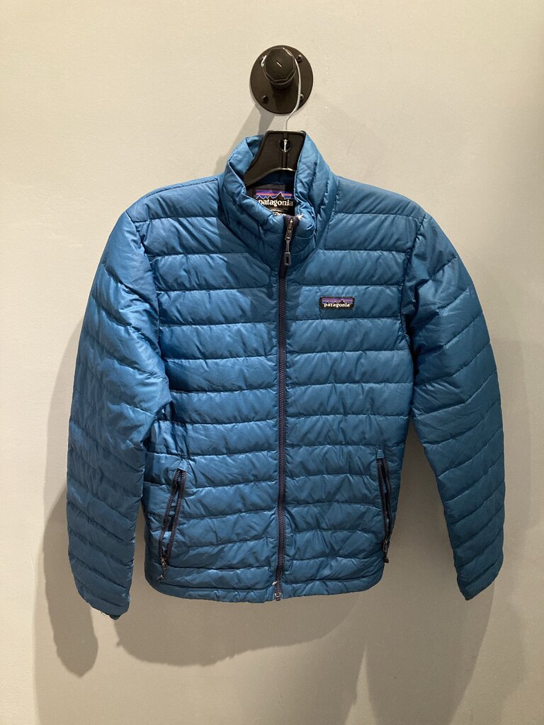 Patagonia Down Sweater, Blue, Men's XS