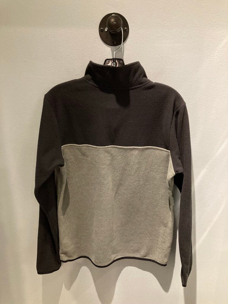 The North Face Snap Fleece, Black/Grey, Kid's XL