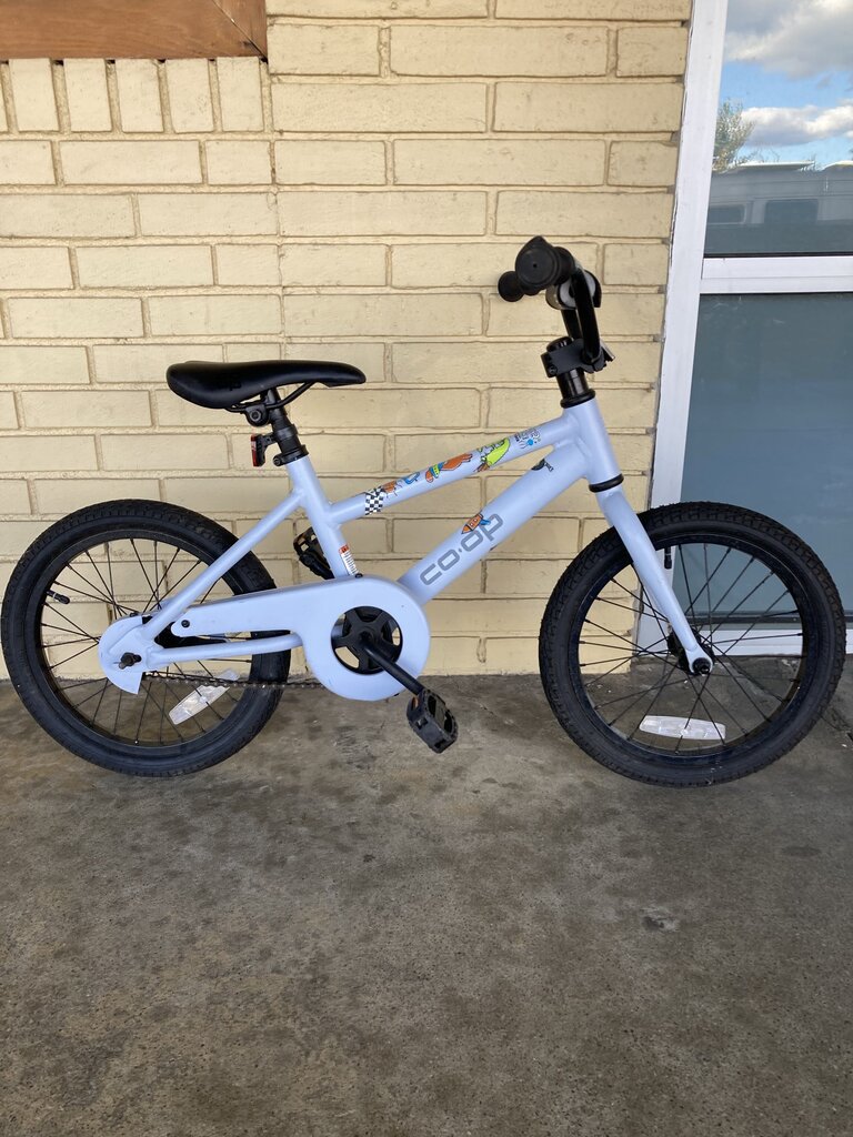 CoOp Rev 16 Bike, Light Blue, 16" wheels