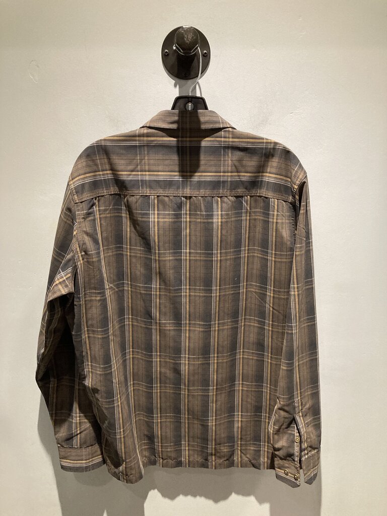 Kuhl LS Button Up Top, Brown, Men's L