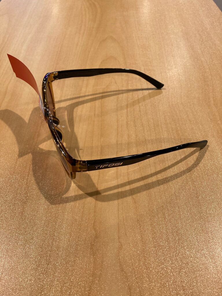 Tifosi Sunglasses, Brown/Amber Lenses, OS