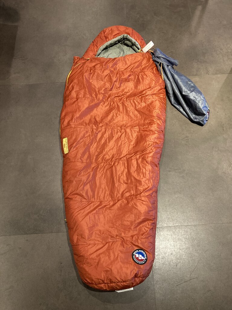 Big Agnus Wolverine Sleeping Bag, Orange, 20 Degree