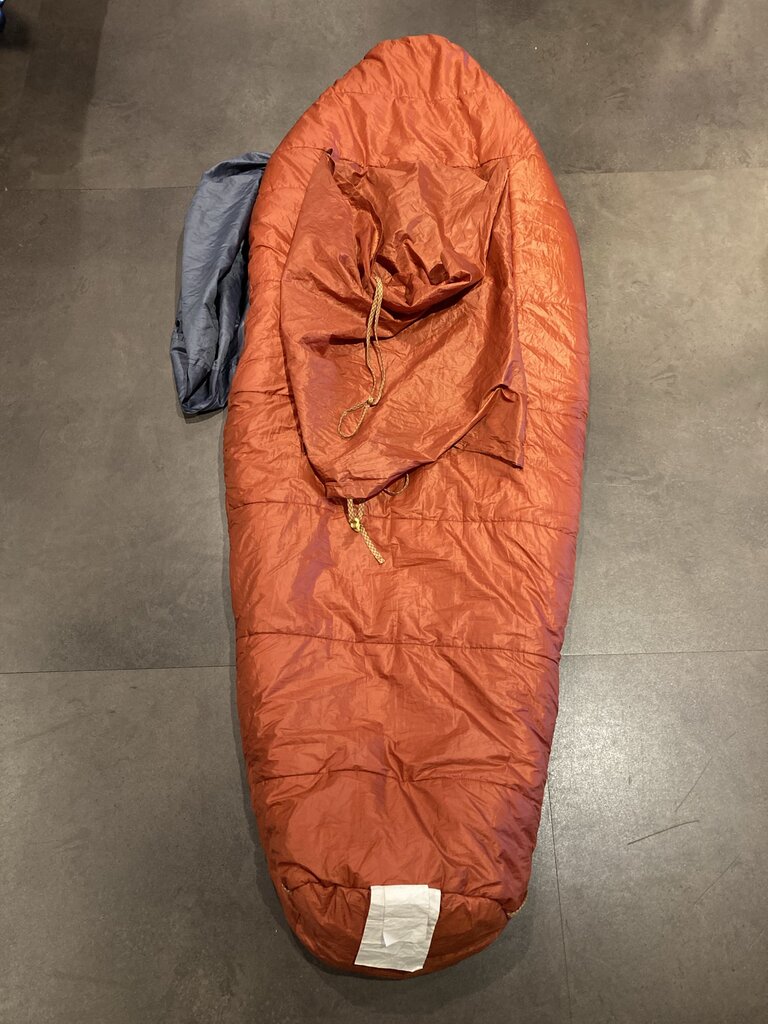 Big Agnus Wolverine Sleeping Bag, Orange, 20 Degree