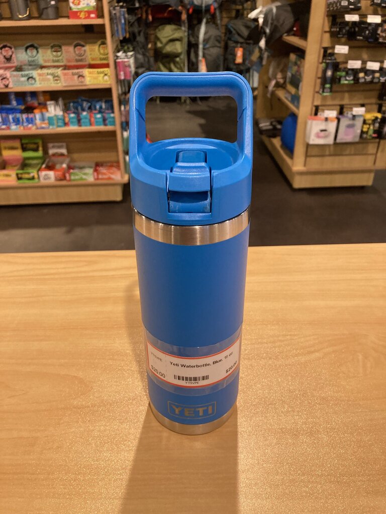 Yeti Waterbottle, Blue, 18 oz