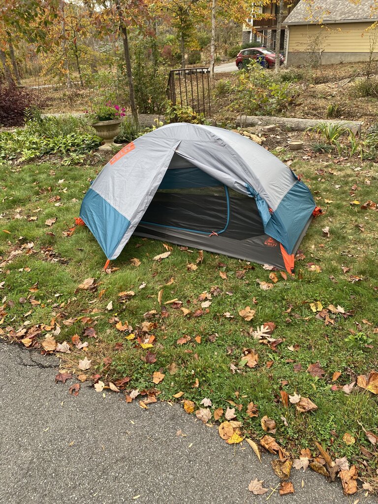 Kelty Late Start 1 Tent, Grey/Blue