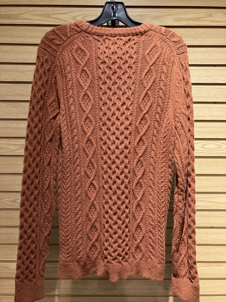 Outer-Known Knit Sweater, Orange, Men's M