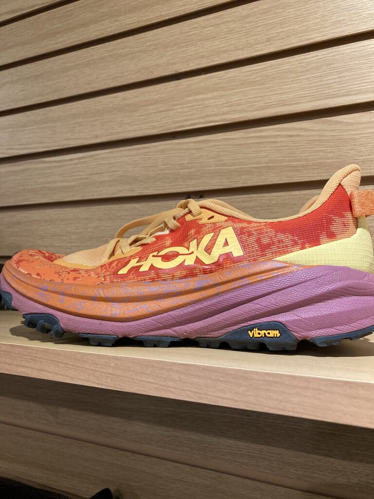 Hoka Speedgoat 6 Shoes, Orange/Pink, Women's 8.5