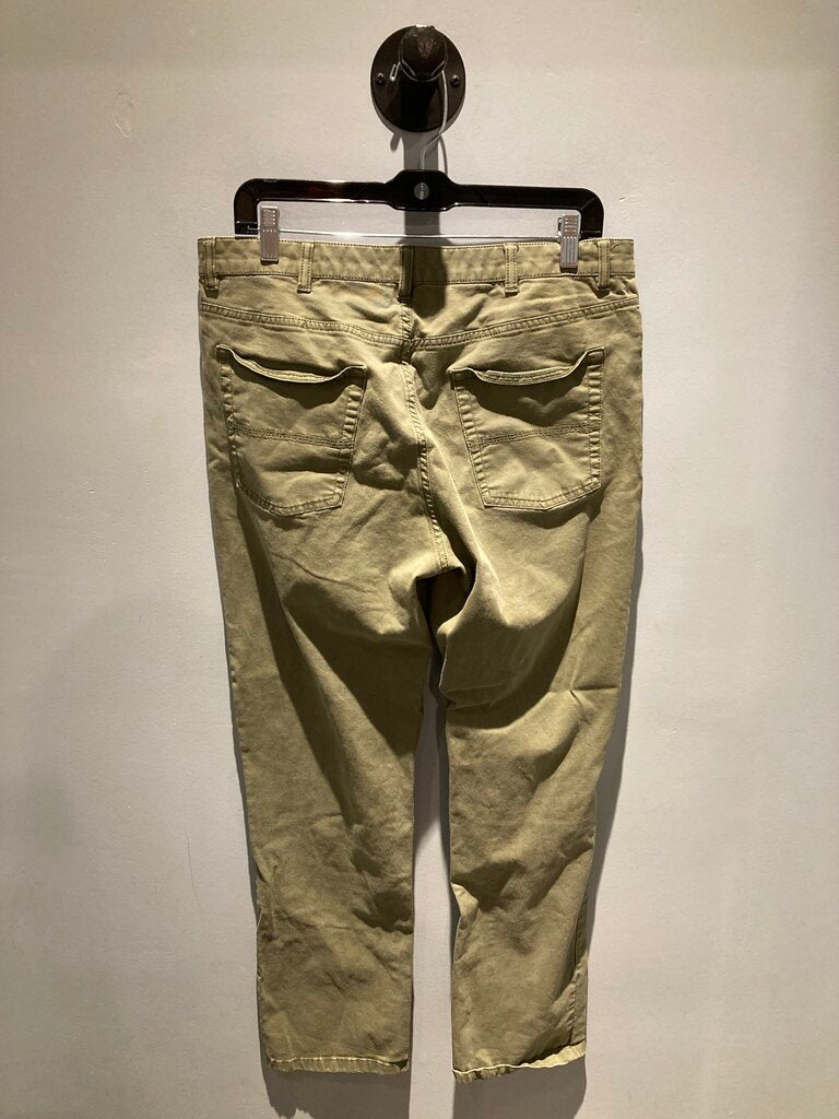 LL Bean Pants, Green, Men's 34X32