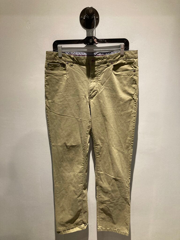 LL Bean Pants, Green, Men's 34X32