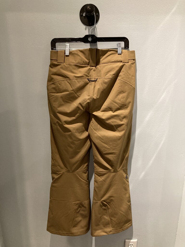 (NEW) Mountain Hardwear Firefall Snowboarding Pants, Khaki, Women's S Short