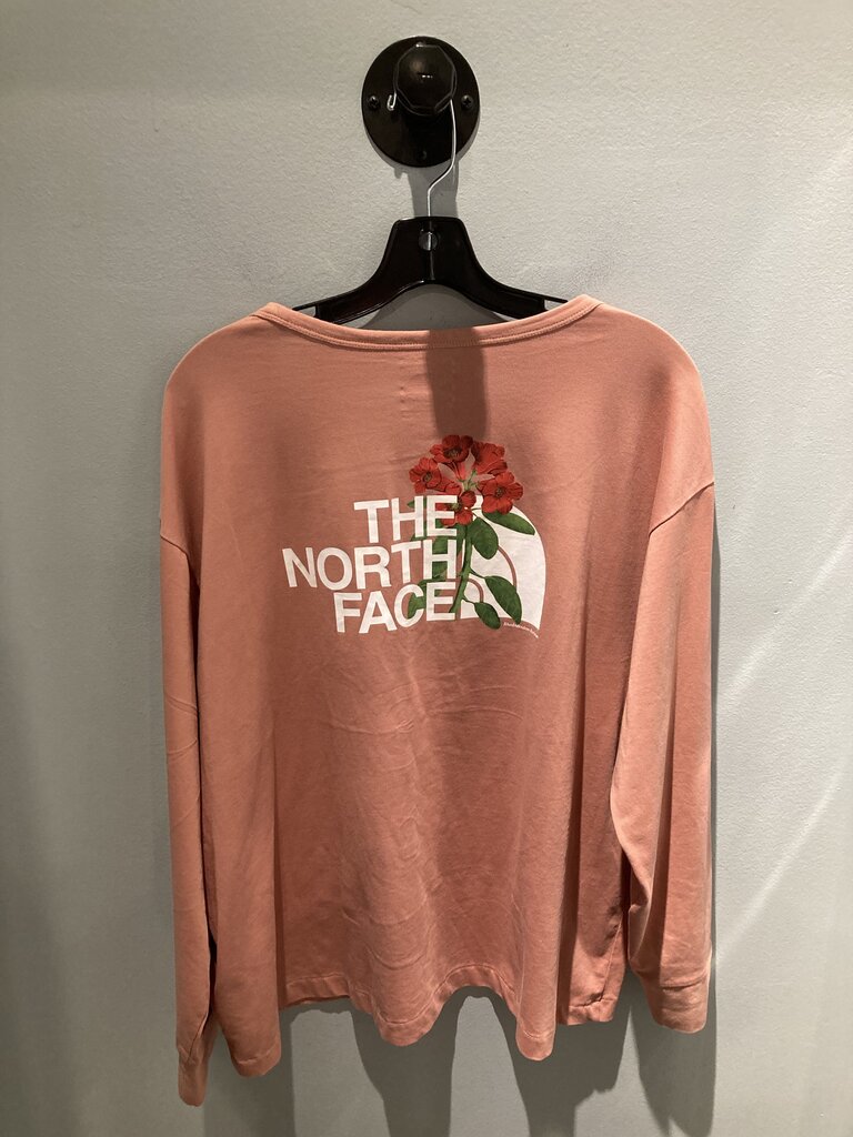 The North Face LS Top, Pink, Women's XXL