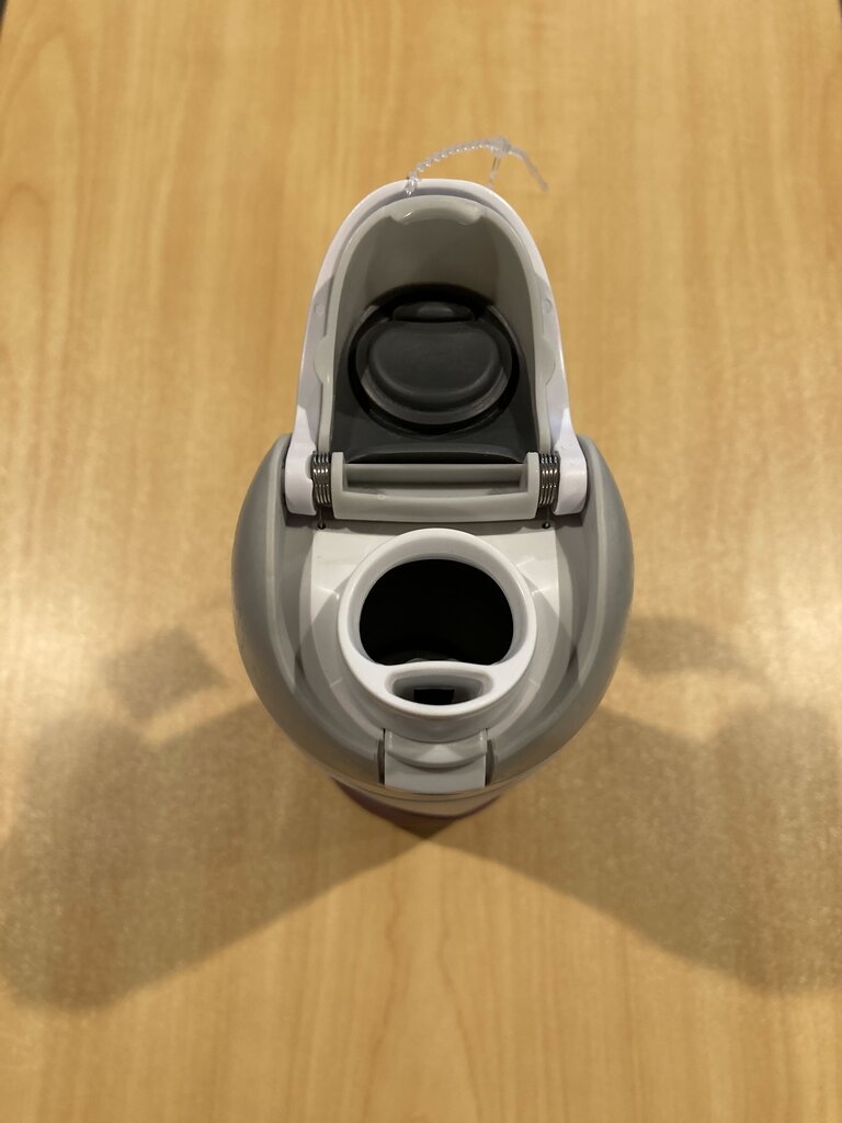 Owala Waterbottle w/ Boot, White/Purple, 24 OZ