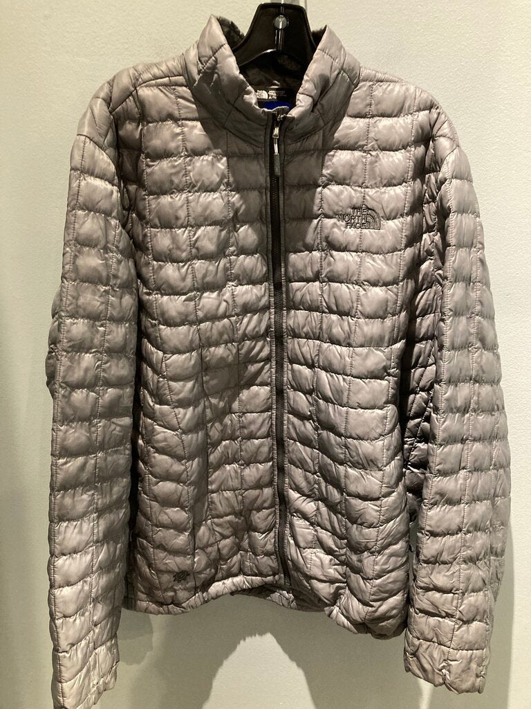 The North Face Micro Puff Jacket, Grey, Men's XL