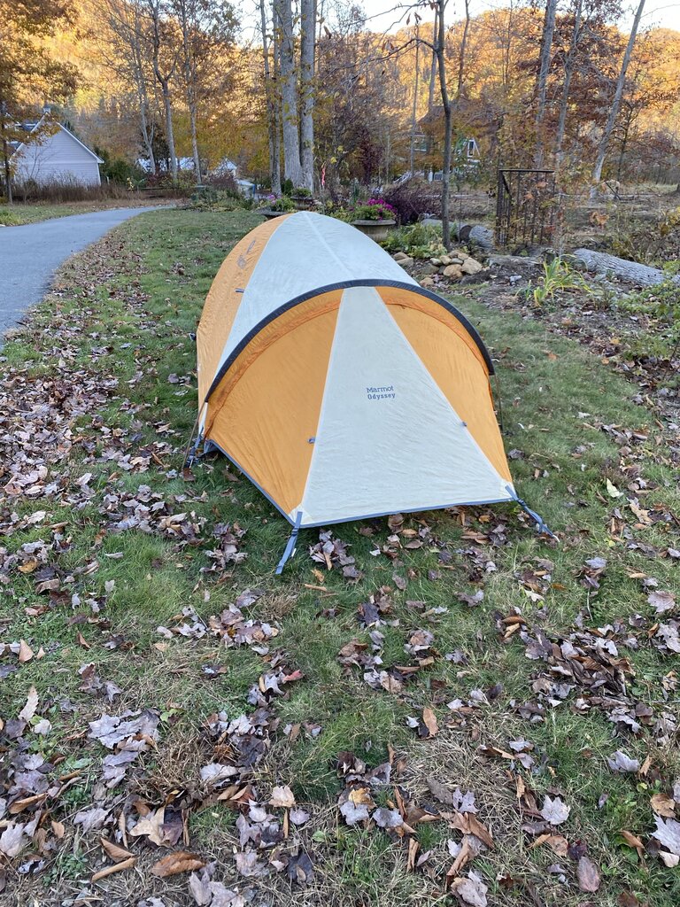 Marmot Odyssey Tent, Grey/Orange, 2P