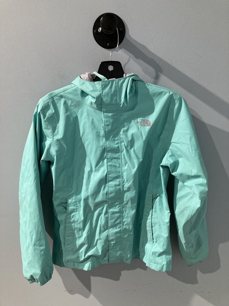 The North Face Rain Jacket, Teal, Kids L