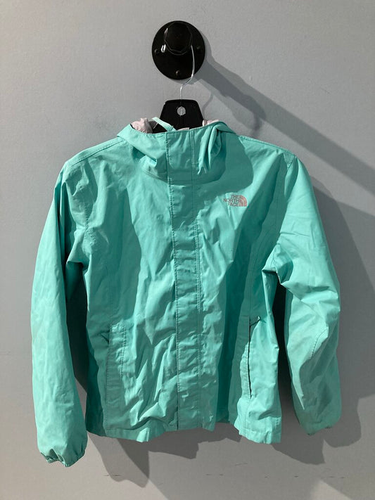 The North Face Rain Jacket, Teal, Kids L