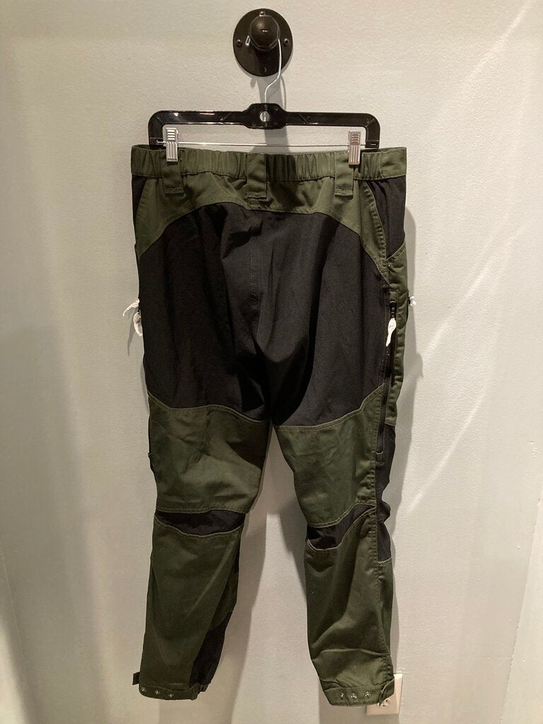 Revolution Race Pants, Green/Black, Women's XXL