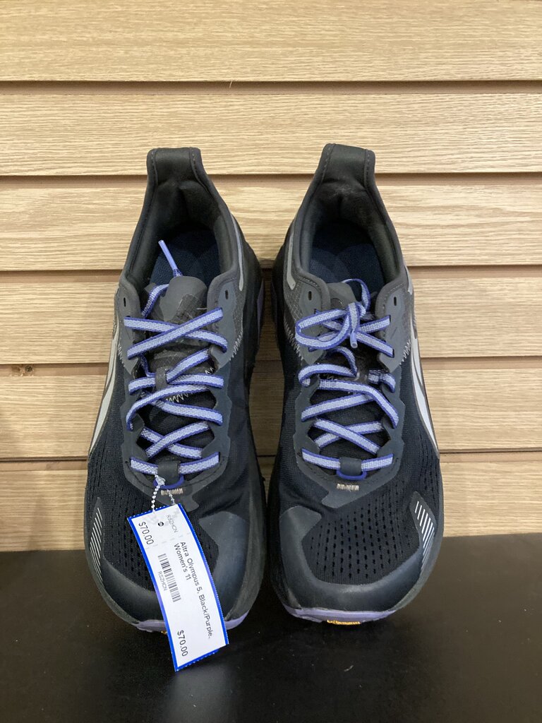 Altra Olympus 5, Black/Purple, Women's 11