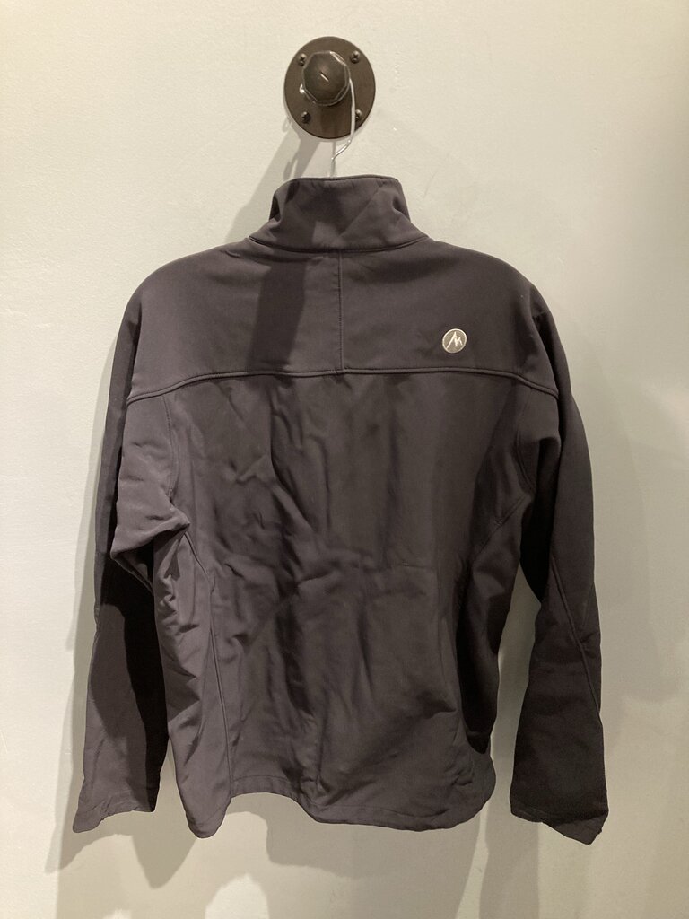 Marmot Full Zip Softshell Jacket, Black, Men's M