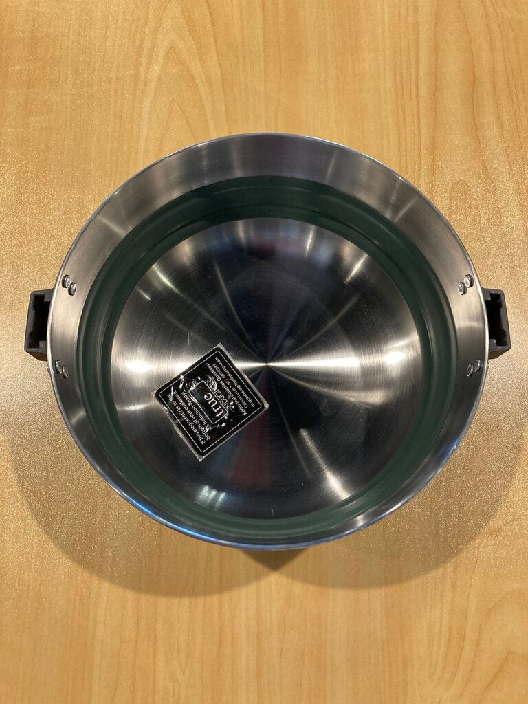 Sea To Summit Stainless/Silicone Collapsible Cookpot, Silver/Blue, 3L