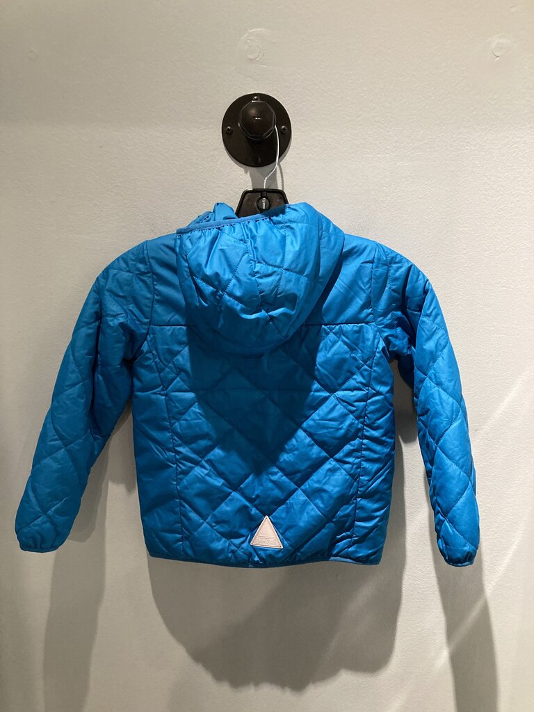 LL Bean Full Zip Reversable Hoody, Blue, Kid's M