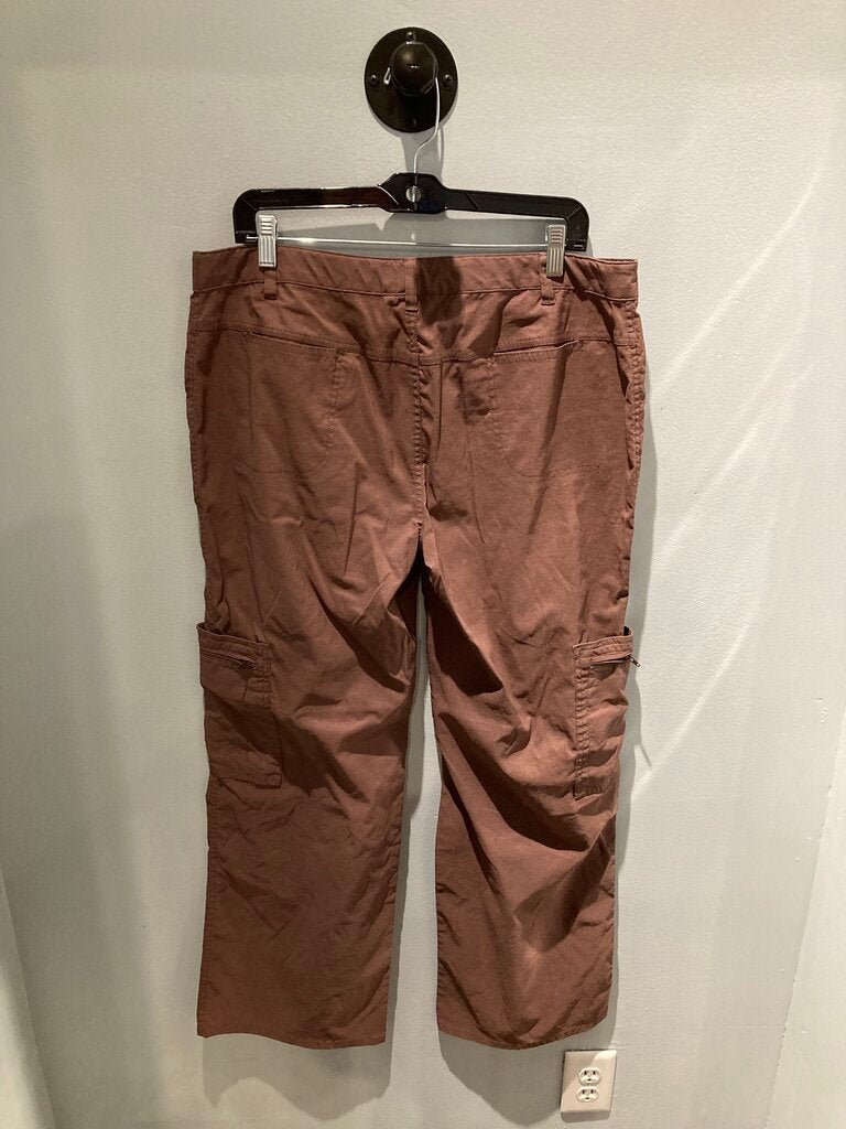 Athleta Hiking Pants, Brown, Women's 16