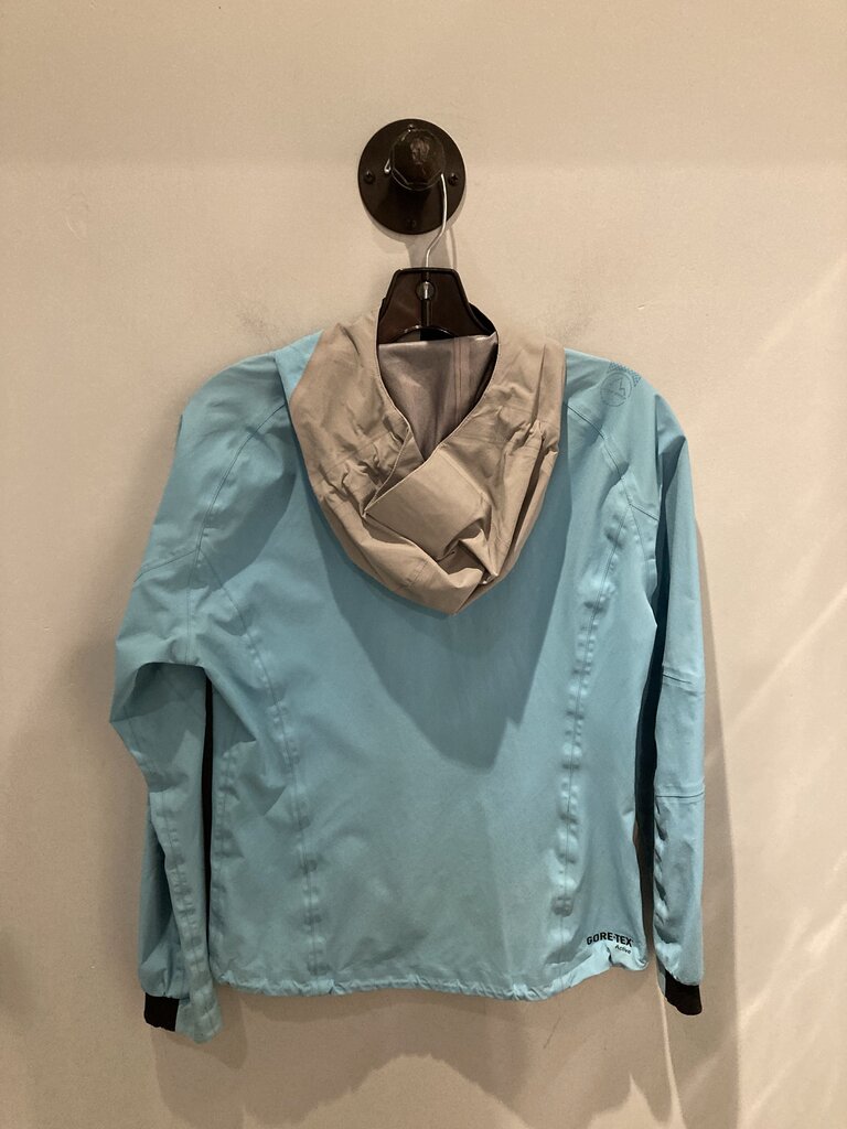 La Sportiva Rain Jacket w/ Hood, Blue, Women's S