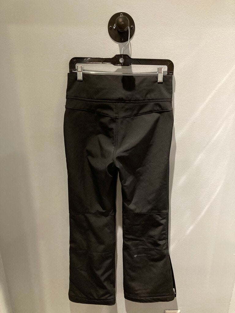 Obermeyer Fleece Lined Ski Pants, Black, Teen L (14-16)