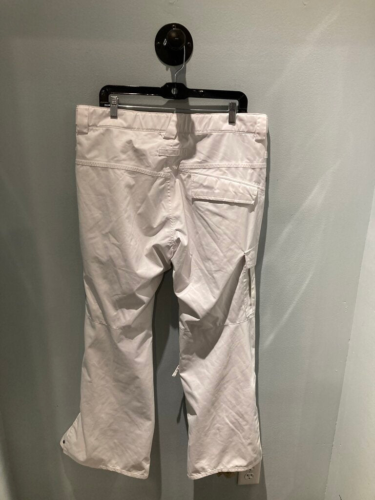 686 Snowboarding Pants, White, Men's L