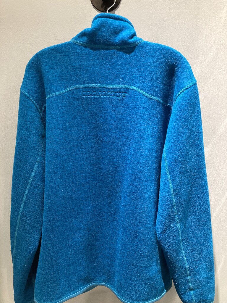 Mammut Full Zip Fleece, Blue, Men's XL