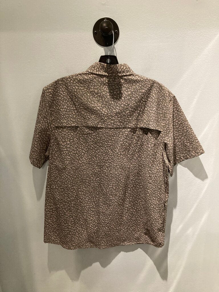 Topo SS Global Shirt, Green Camo, Men's M