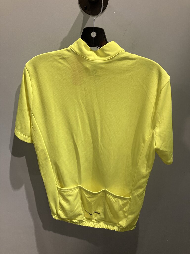 Pearl Izumi Full Zip SS Bike Jersey, Yellow, Men's S