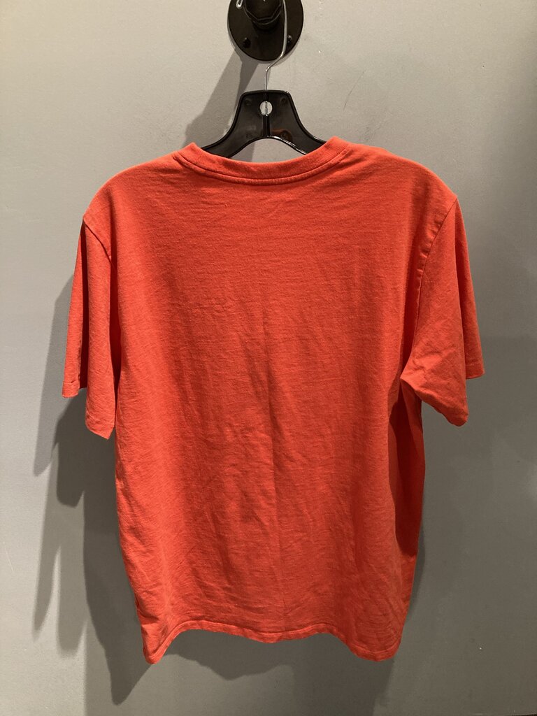 The North Face SS Crew, Red/Logo, Men's L