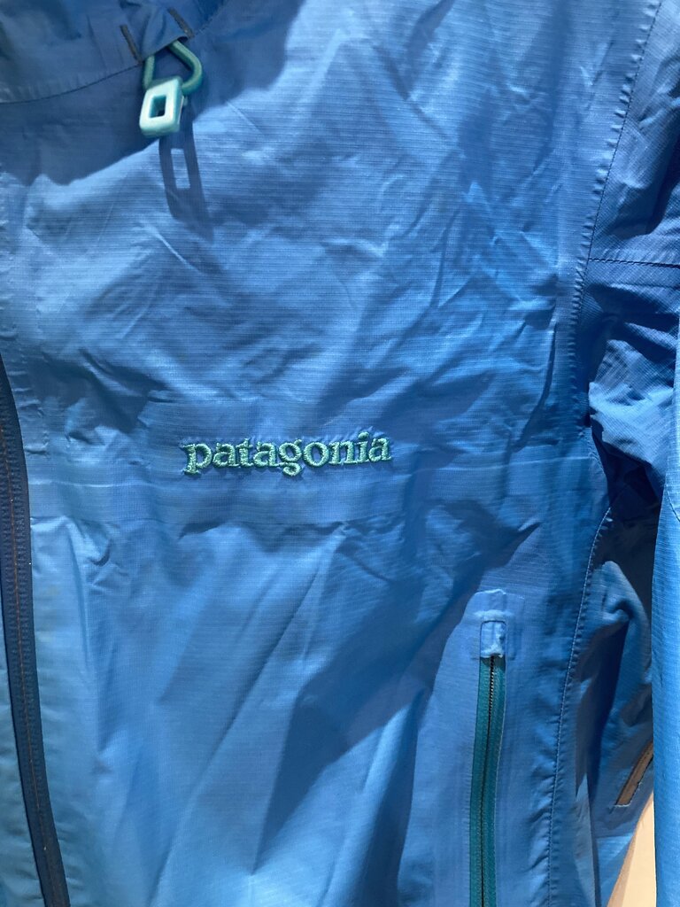 (Stains) Patagonia Supercell Jacket, Blue, Women's M