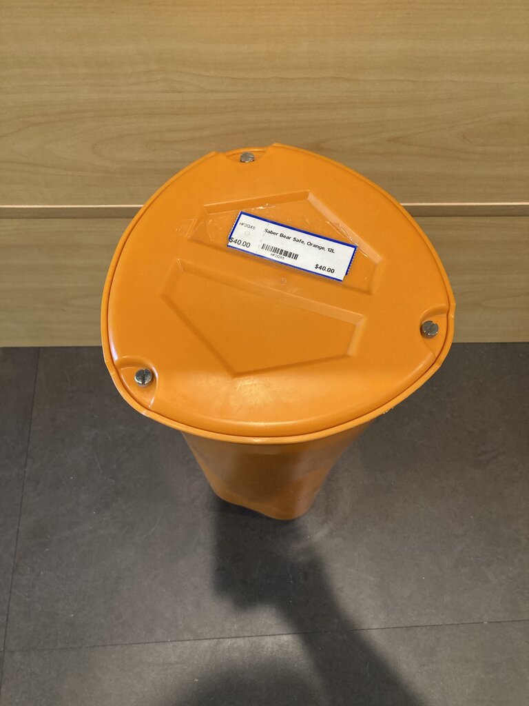 Saber Bear Safe, Orange, 12L