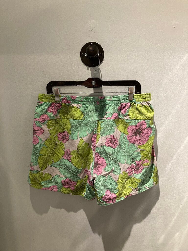 Patagonia Shorts, Green Pattern, Women's L