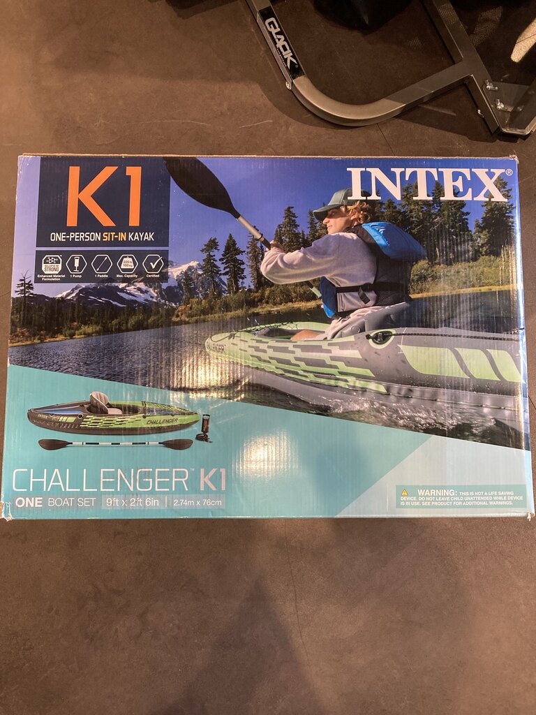 Intex Challenger K1 Inflatable Kayak