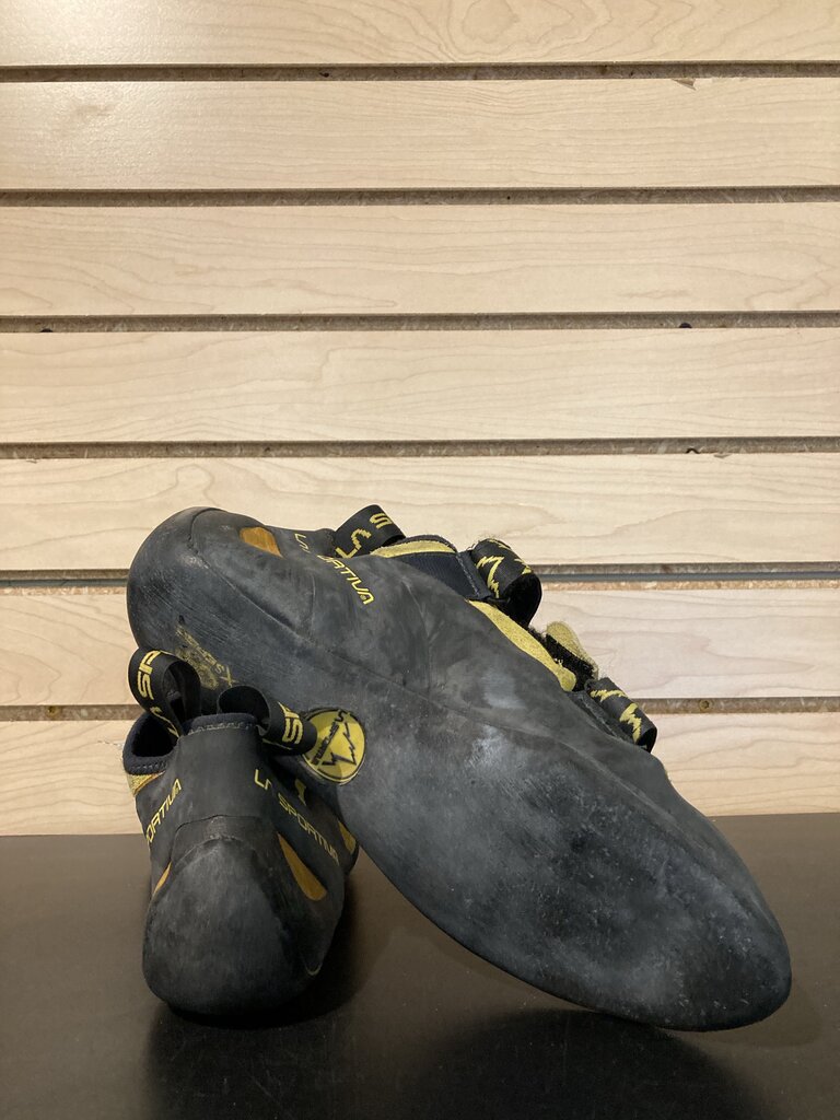 La Sportiva Miura Climbing Shoes, Yellow/Black, 42.5