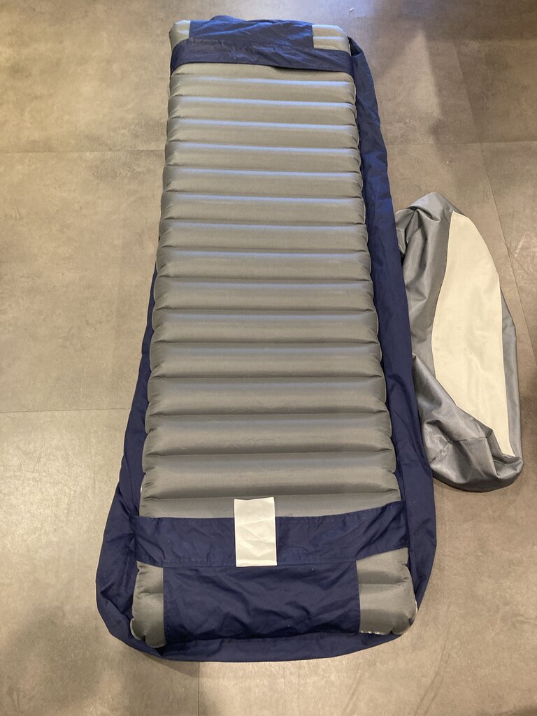 Trekroll Classic Pad/Sleeping Bag, Navy/Grey, Regular