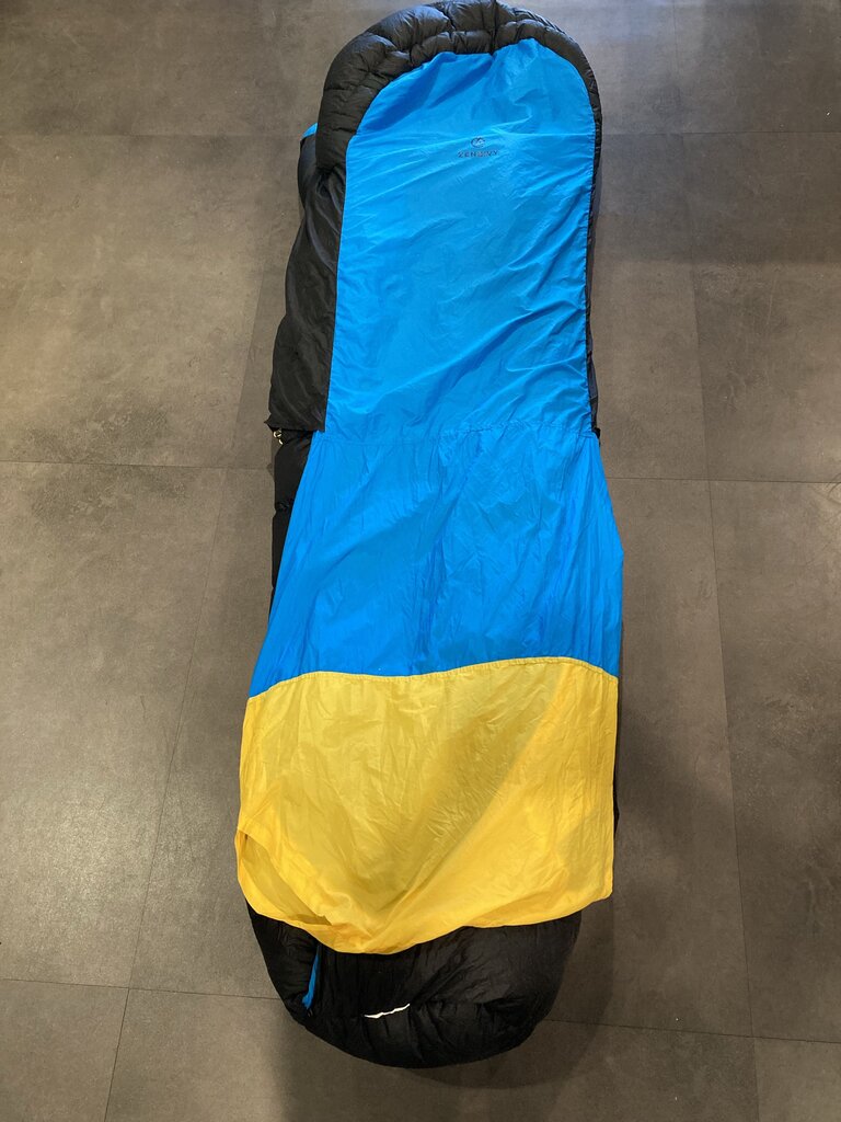 ZenBivy 25F Quilt & Bivy SET, Blue/Black/Red, Large