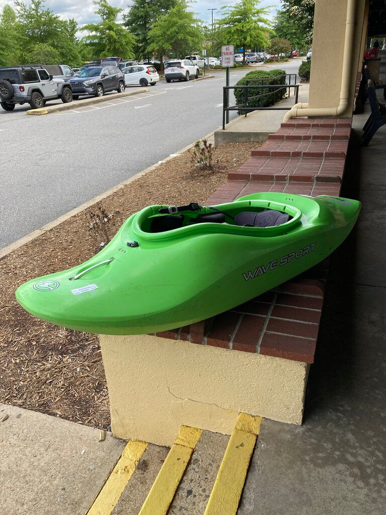Wavesport Project 52 Playboat, Green, 130-190 pounds