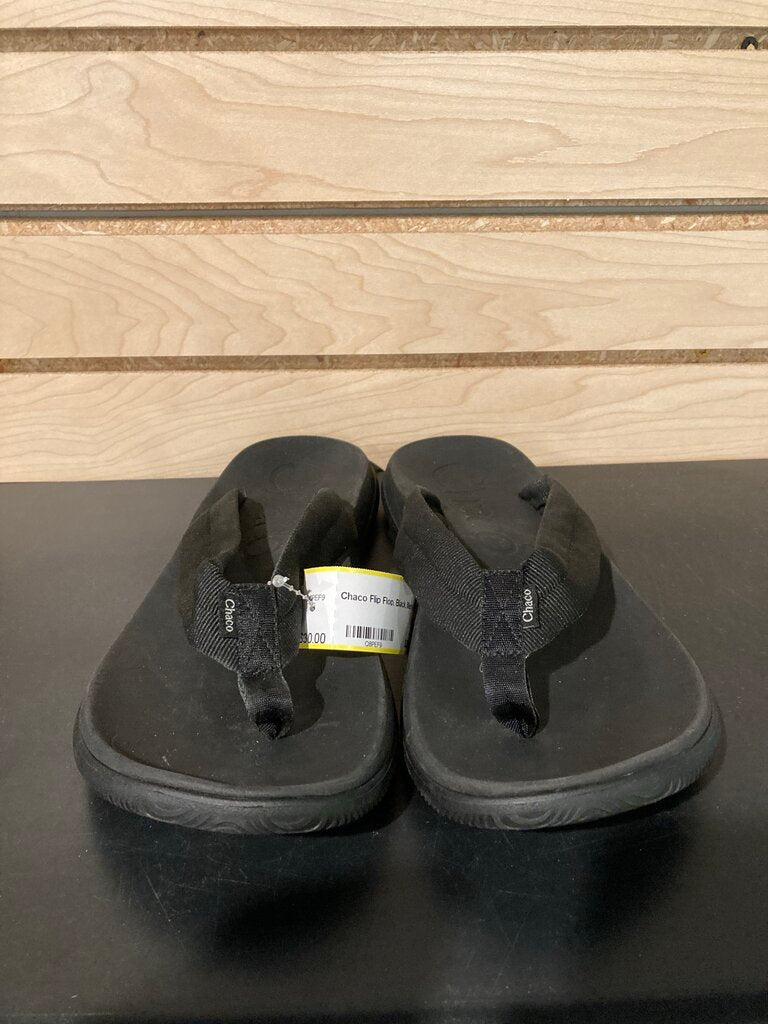 Chaco Flip Flop, Black, Men's 8