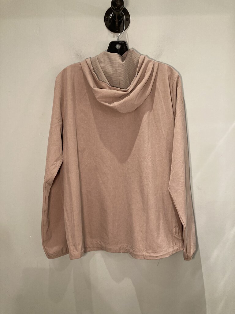 Vuori Hooded Wind Jacket, Dusty Rose, Women's L