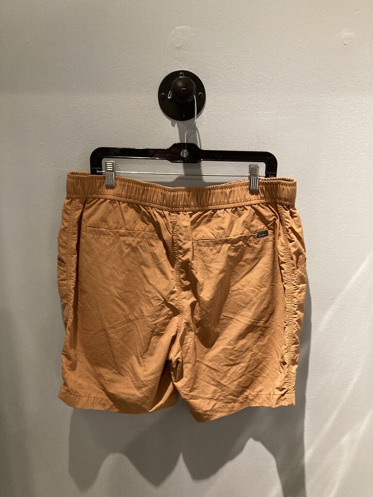 Eddie Bauer Belted Shorts, Orange, Men's L