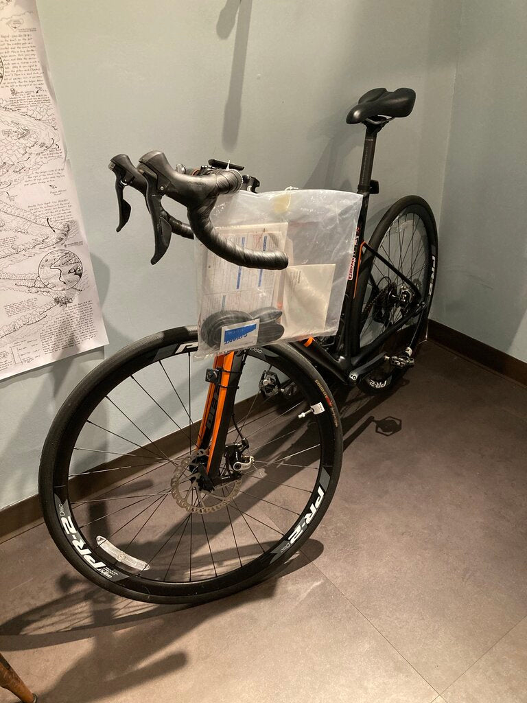 Giant Defy Advanced 1, Black/Orange, M/L Frame, 700c Wheel