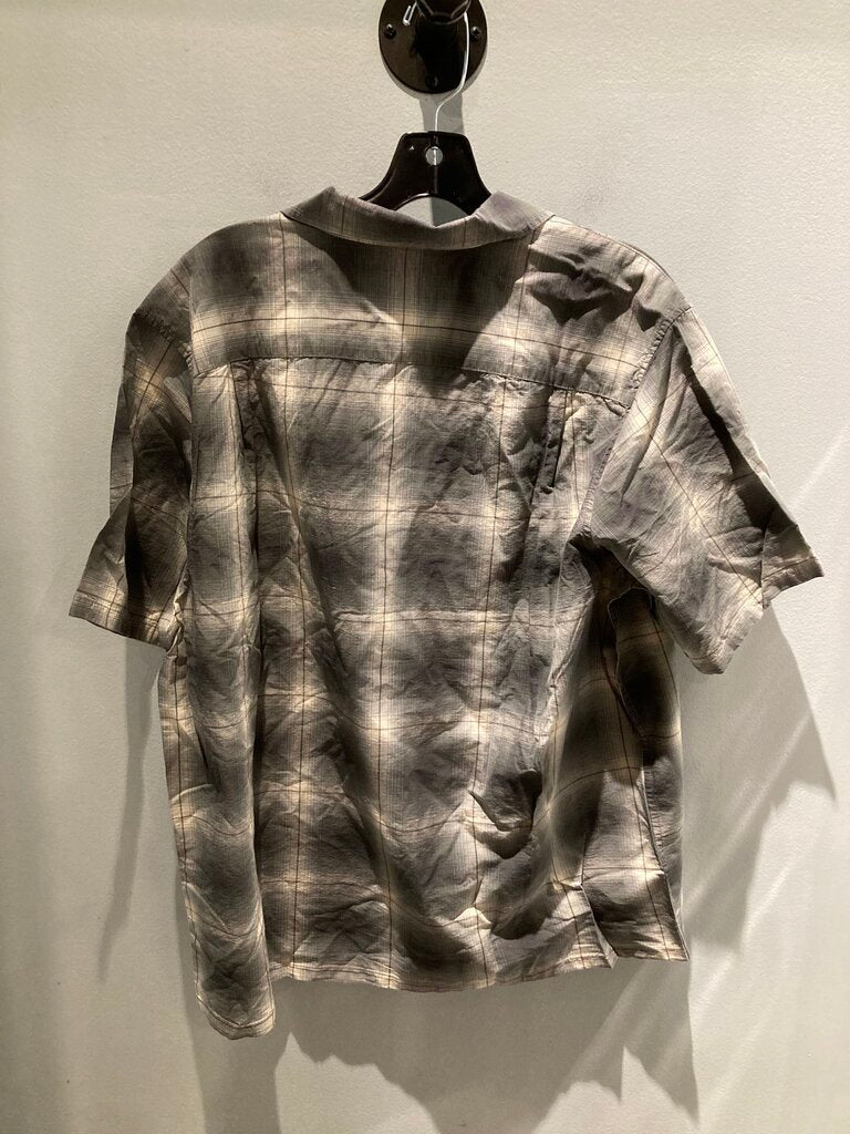 Filson SS Button Up, Grey Plaid, Men's M